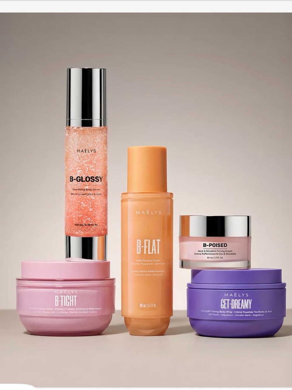 MAELYS B-Flat & B-Glossy Skincare Set